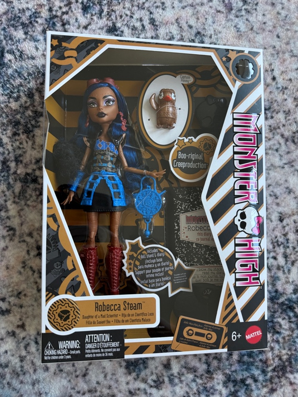 Mattel Monster High Robecca Steam Doll 2026 Release